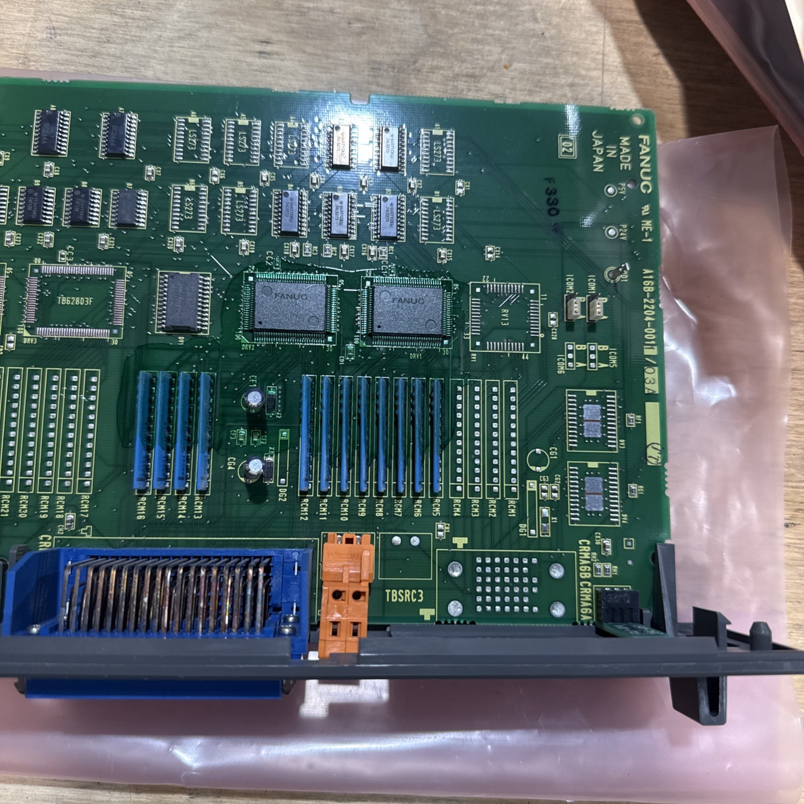Fanuc A16B-2204-0011 PC Board / With 30 Days Warranty. Used Good
