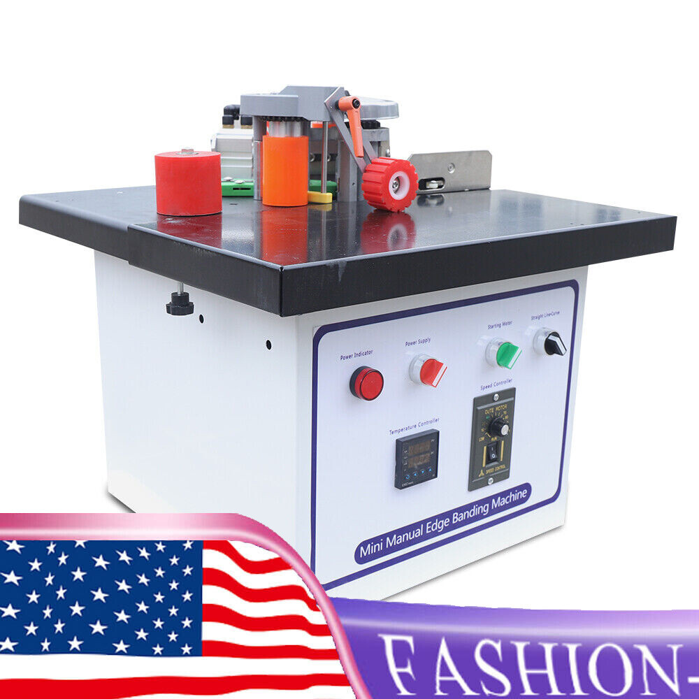 1200W, Self Cutting Edge Banding Machine Double Gluing Edge Banding Machine NEW