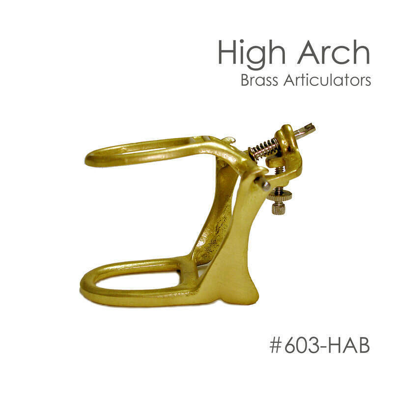 Meta BesQual Dental Laboratory Brass Articulator High Arch-603-300