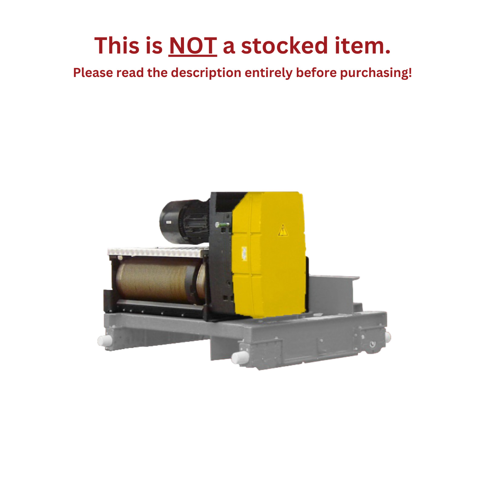 YALE YK WIRE ROPE HOIST – 2 TON, 31 FPM. 40 FT. LIFT DIST., BASE MOUNTED