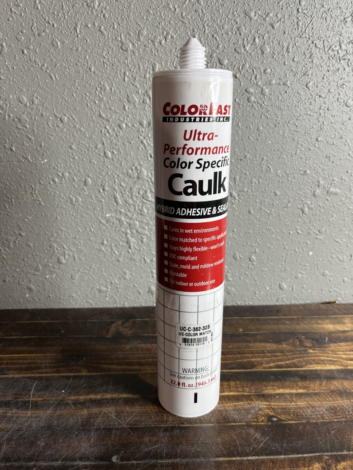 Colorfast Ultra-Performance Color Specific Caulk Hybrid Adhesive & Sealant 32oz