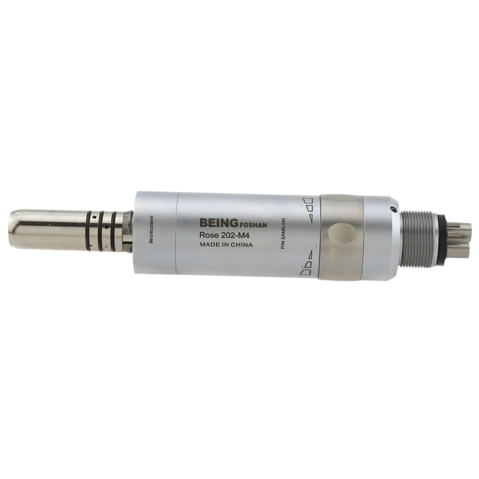 BEING Dental Fiber Optic Straight Handpiece Low Speed Contra Angle Air Motor 6H