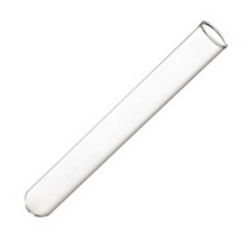 16x125mm, Glass Test Tubes, Round, 14ml, Karter Scientific 220G6 (Pack 10)