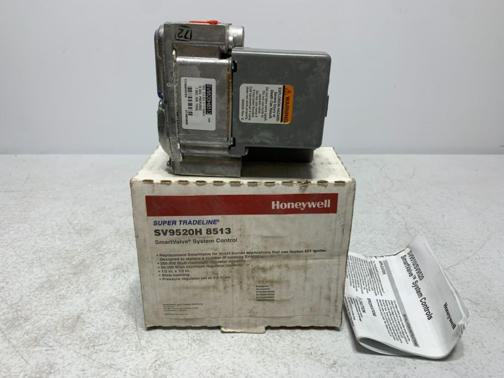 Honeywell SV9520H8513 SmartValve Gas Valve 3.5″ WC 1/2″ x 1/2″