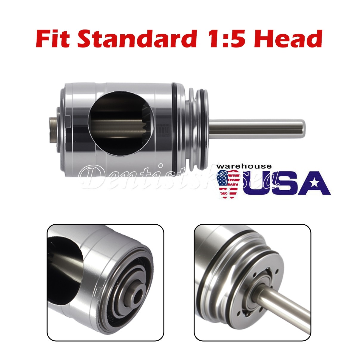 Dental Cartridge Rotor Autochuck For Standard Head 1:5 Low Speed Contra Angle Y