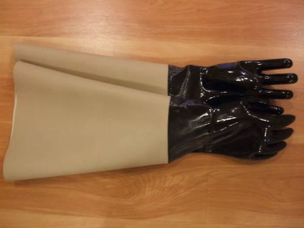 6X24 SANDBLASTER SANDBLASTING SAND BLAST BLASTER GLOVES