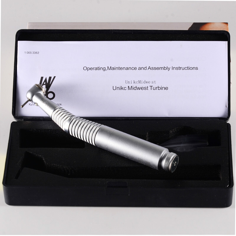 Dental LED E-generator High Speed Handpiece AIR Turbine Push Button KAVO Type