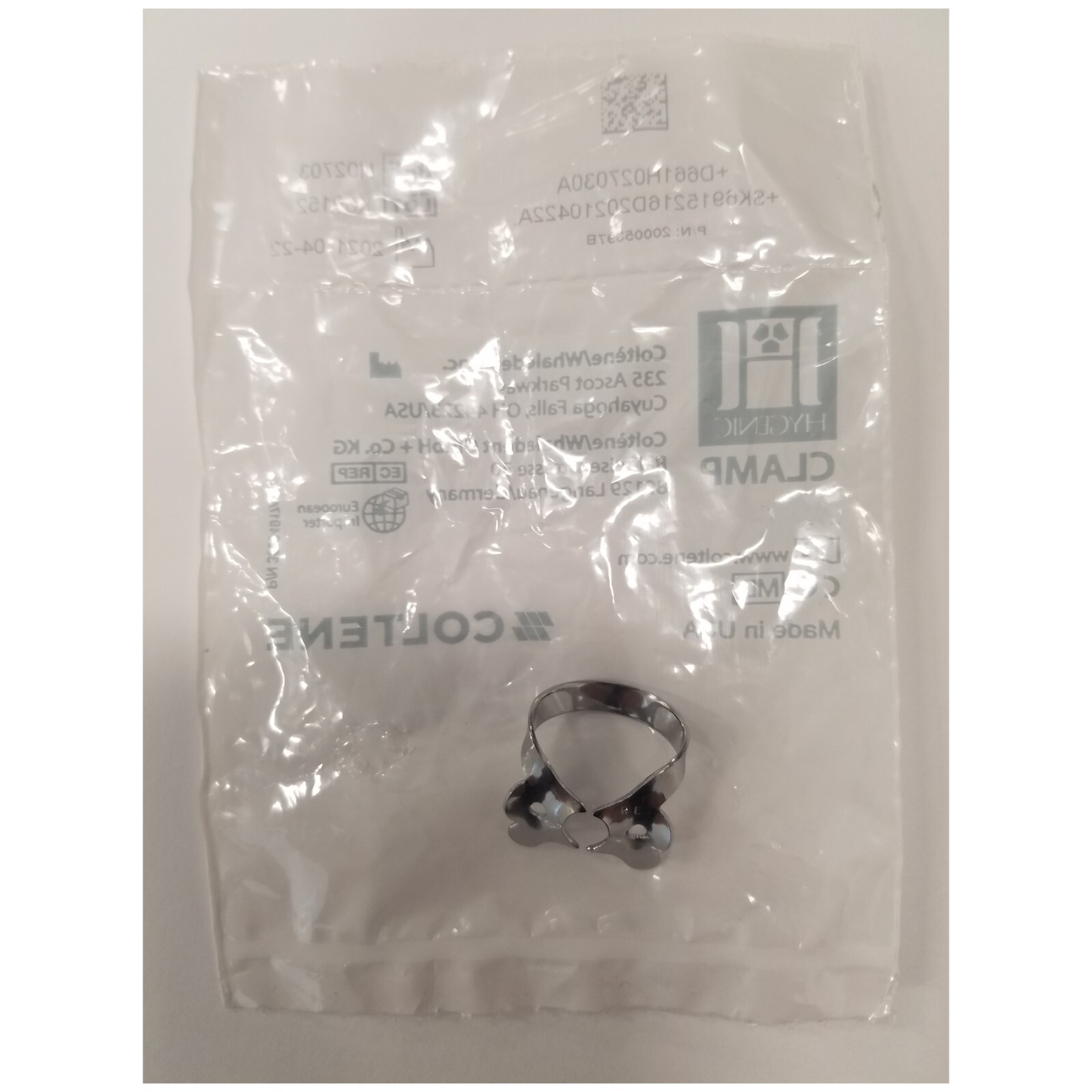 *1-Pack* Coltene Hygenic Clamp Upper Premolar #1 Winged Clamp H02703