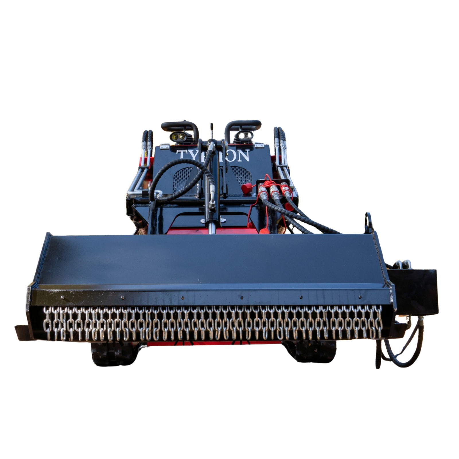 STOMP Skid Steer Flail Mower Attachment 57″ Heavy Duty 19 Tooth Brush Cutter