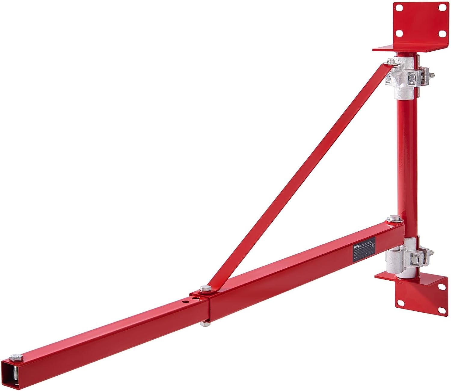 Versatile Wall-Mounted Hoist Crane, 660 lbs Capacity, Easy Installation