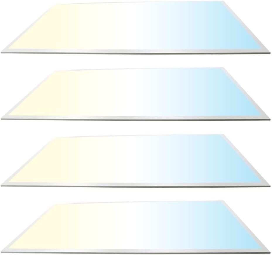 2×2 LED Flat Panel Light Selectable Color Temperature 3500K/4000K/5000K 40W Dim