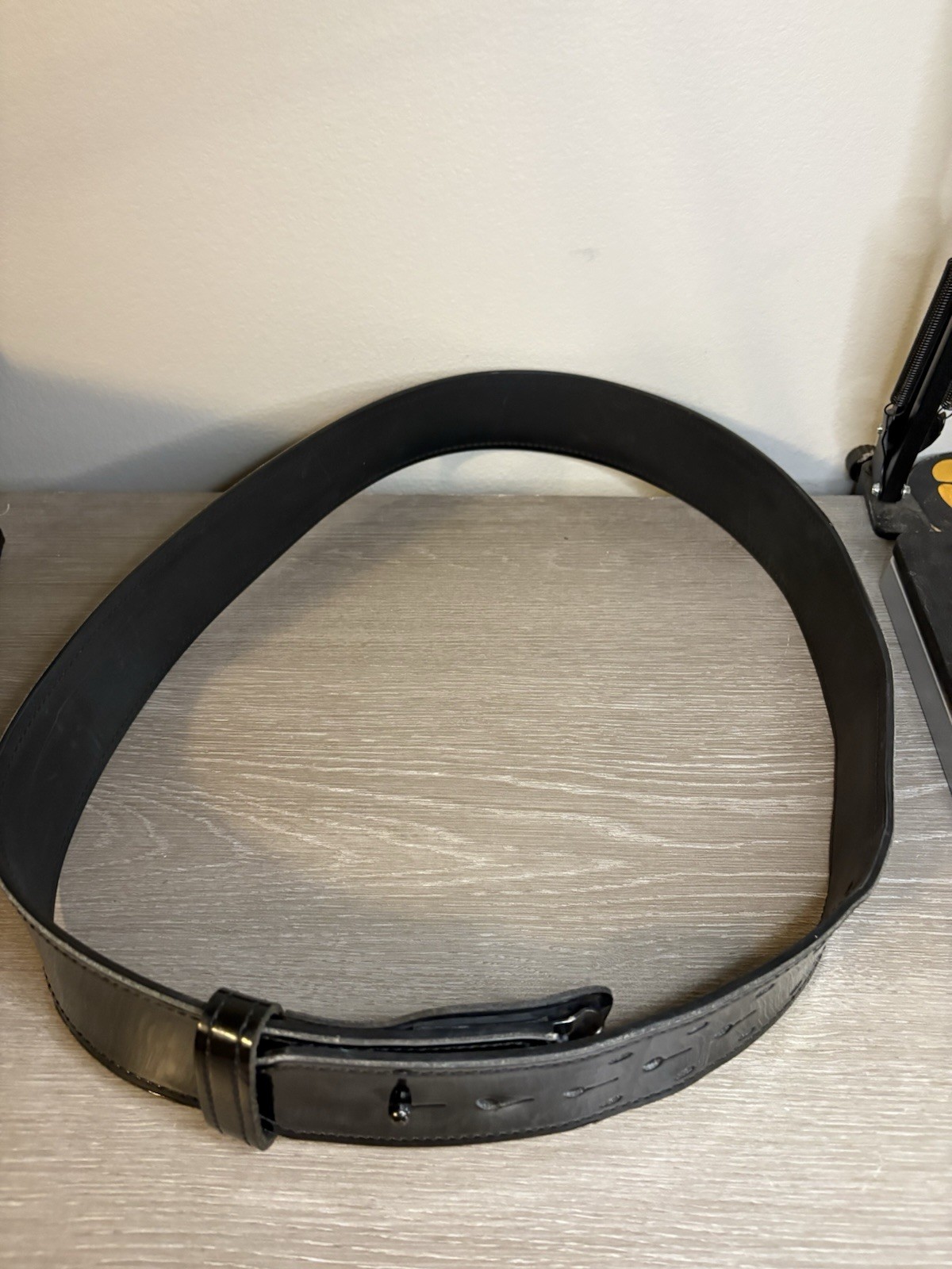 Leather Duty Belt – Police/Security 52” High Gloss