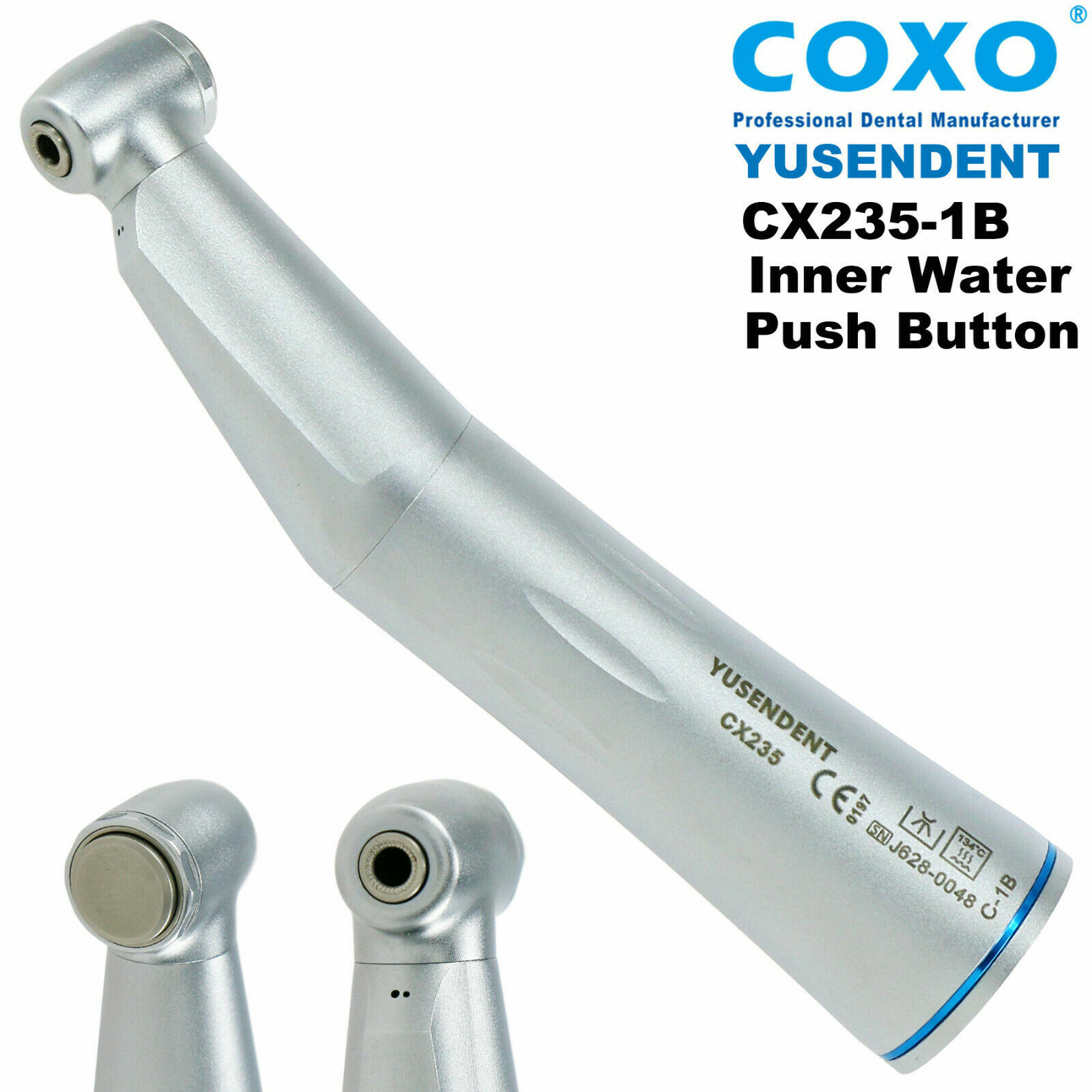COXO YUSENDENT Dent Inner Water 1:1 Low Speed Contra Angle Handpiece CX235-1B