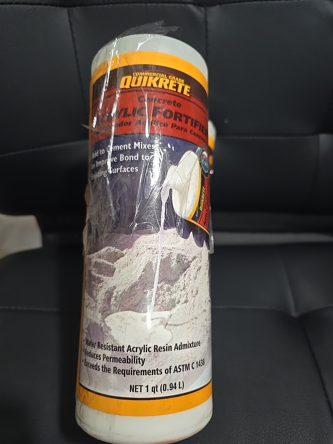 Quikrete 8610-14 Concrete Acrylic Fortifier qt concretr acrlylic Quart