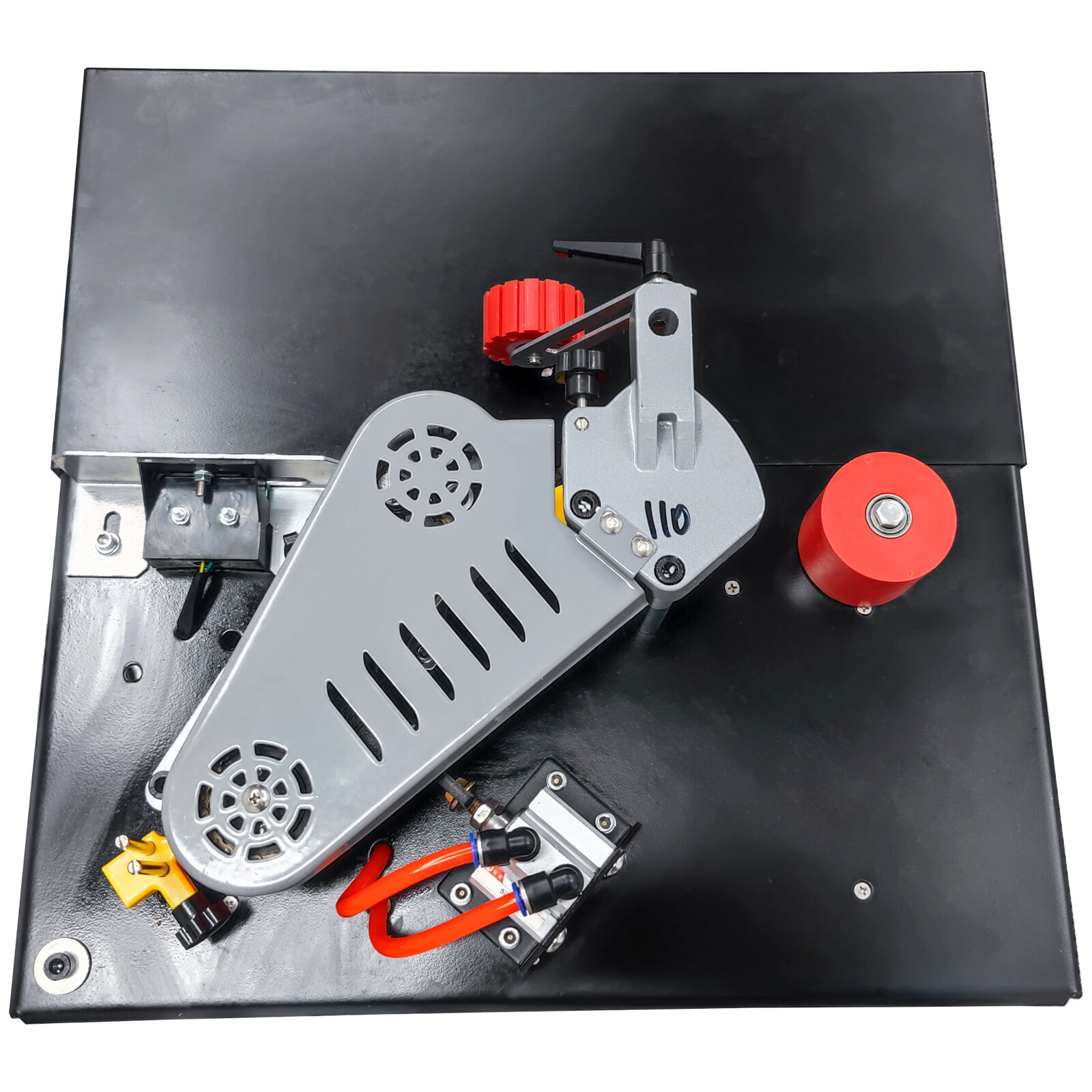 110V Multi-function Automatic Edge Banding Machine Curved/Straight Edge Sealing