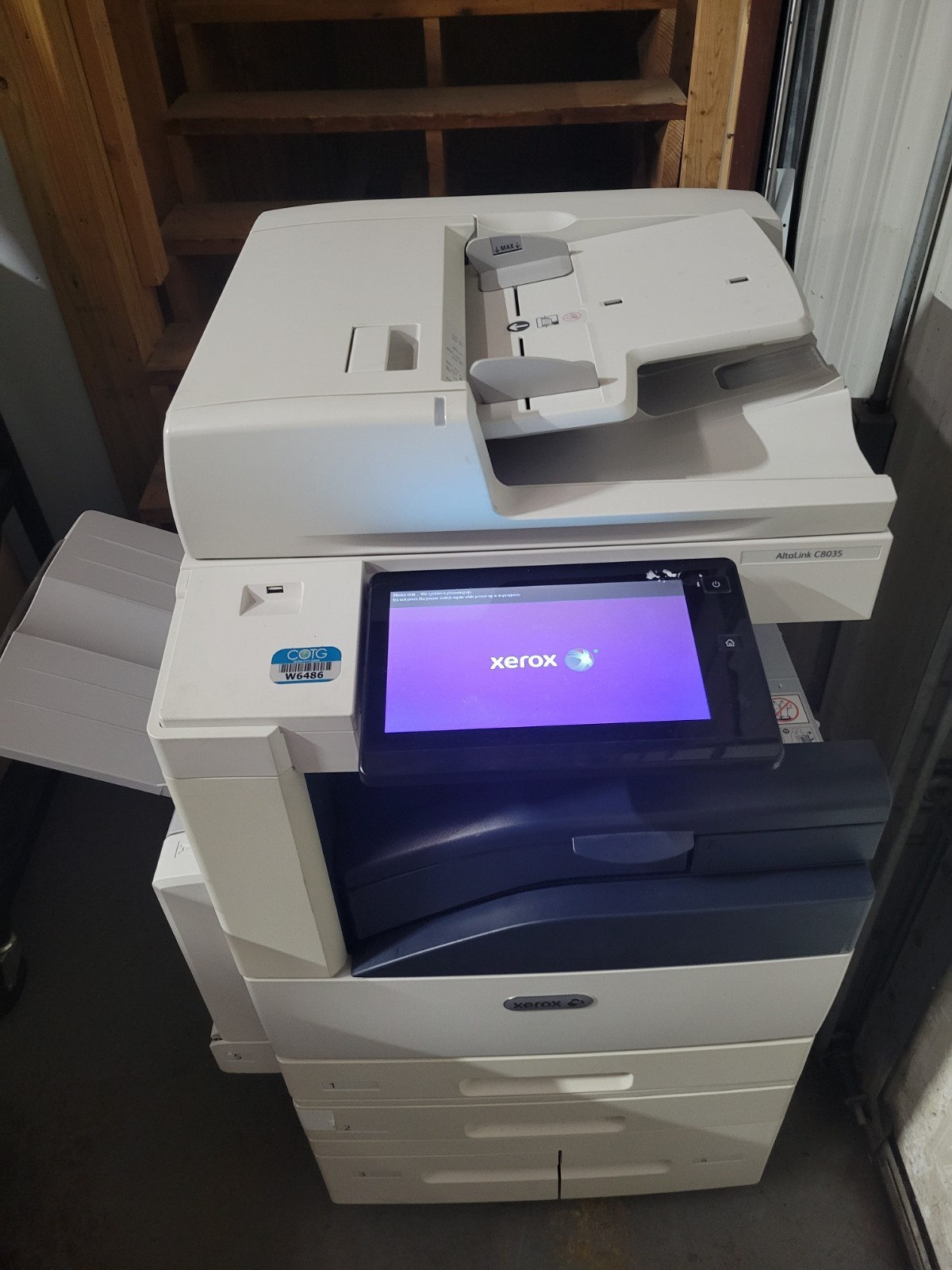 Xerox AltaLink C8035 Laser Color Printer Copier Scan Duplex 35PPM 12×18 25K