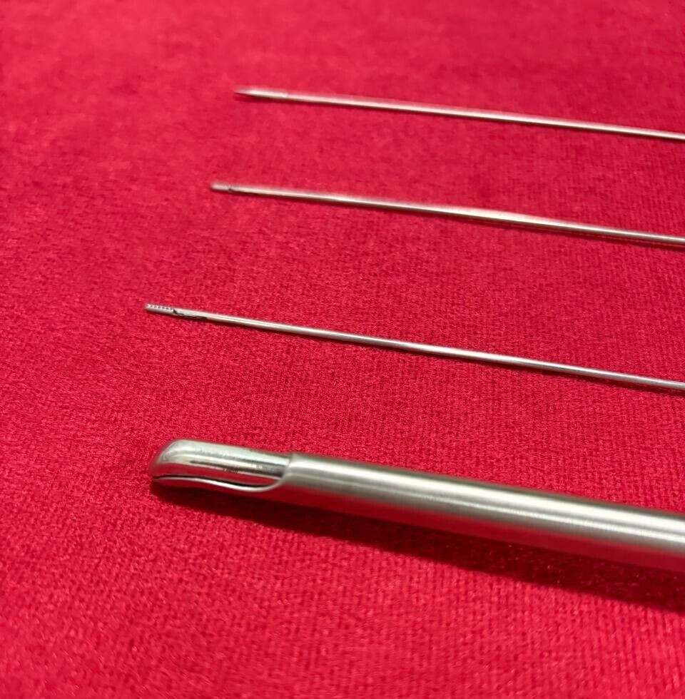 1Set-Laparoscopic Cystoscope Sheath Full Surgery Set 17FR & Graspers 5FR SS