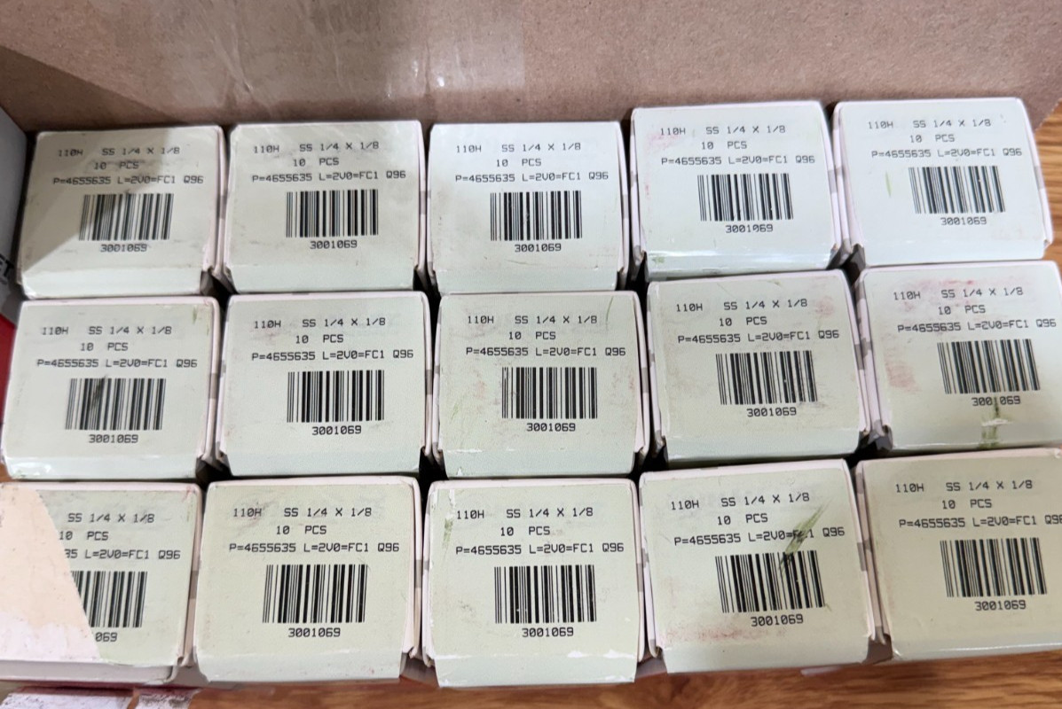 (10 pcs) HAM-LET 110HSS1/4X1/8, REDUCING BUSHING, 110H 1/4 x 1/8″