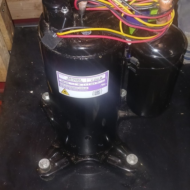 Rechi Precision 55Y622U Hermetic Compressor R-32 208-230V V-ZALM Industrial