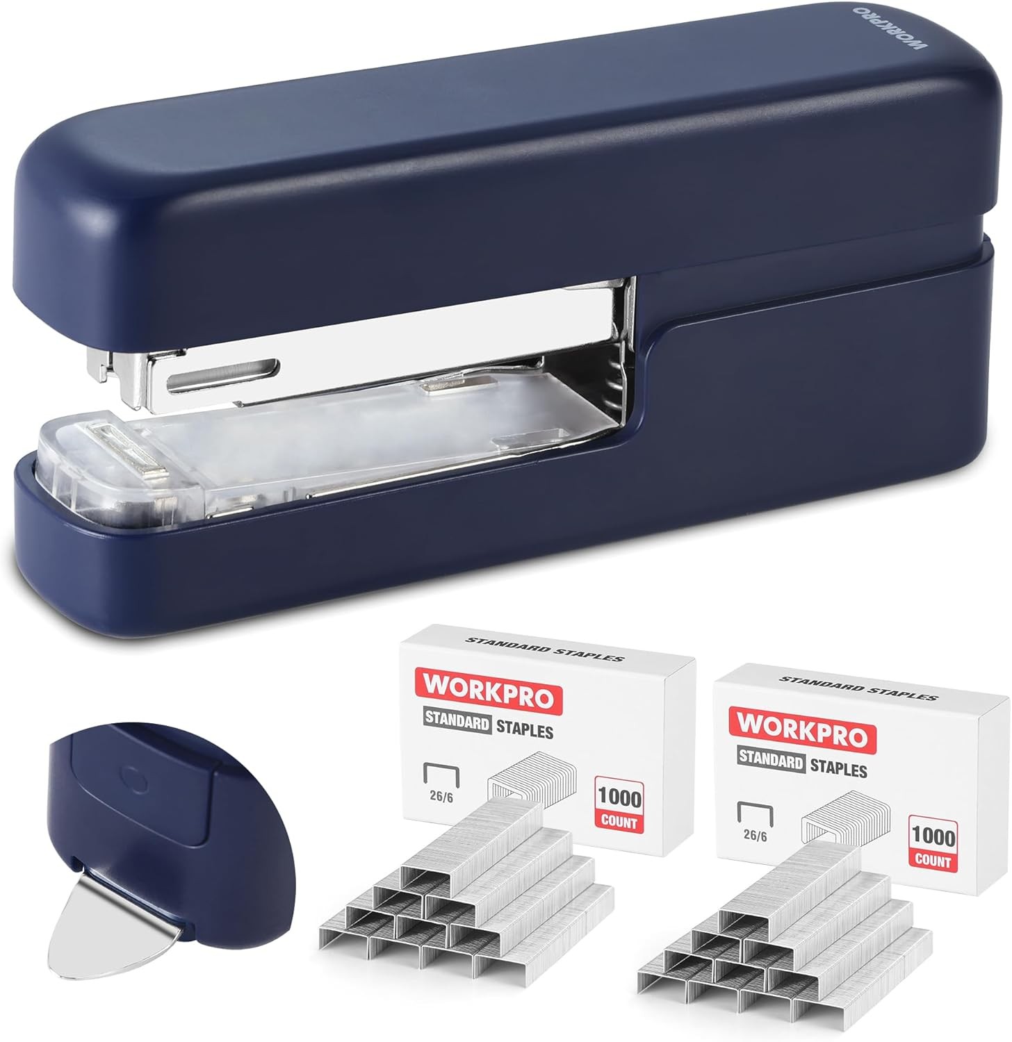 WORKPRO 2-in-1 Stapler with 2000 Staples & Staple Remover 40 Sheet Capacity USA
