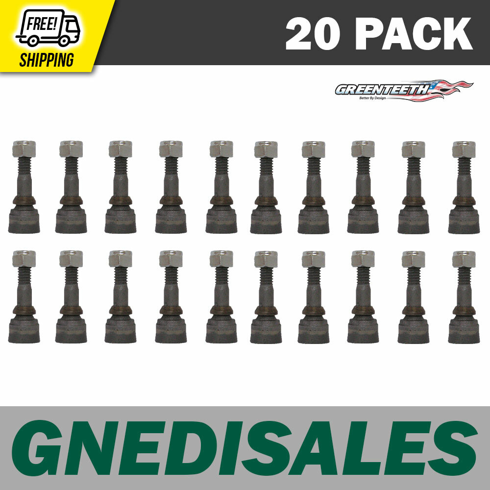 500 Series Greenteeth Stump Grinder Teeth, 11/16″ Carbide Cutting Face – 20 Pack