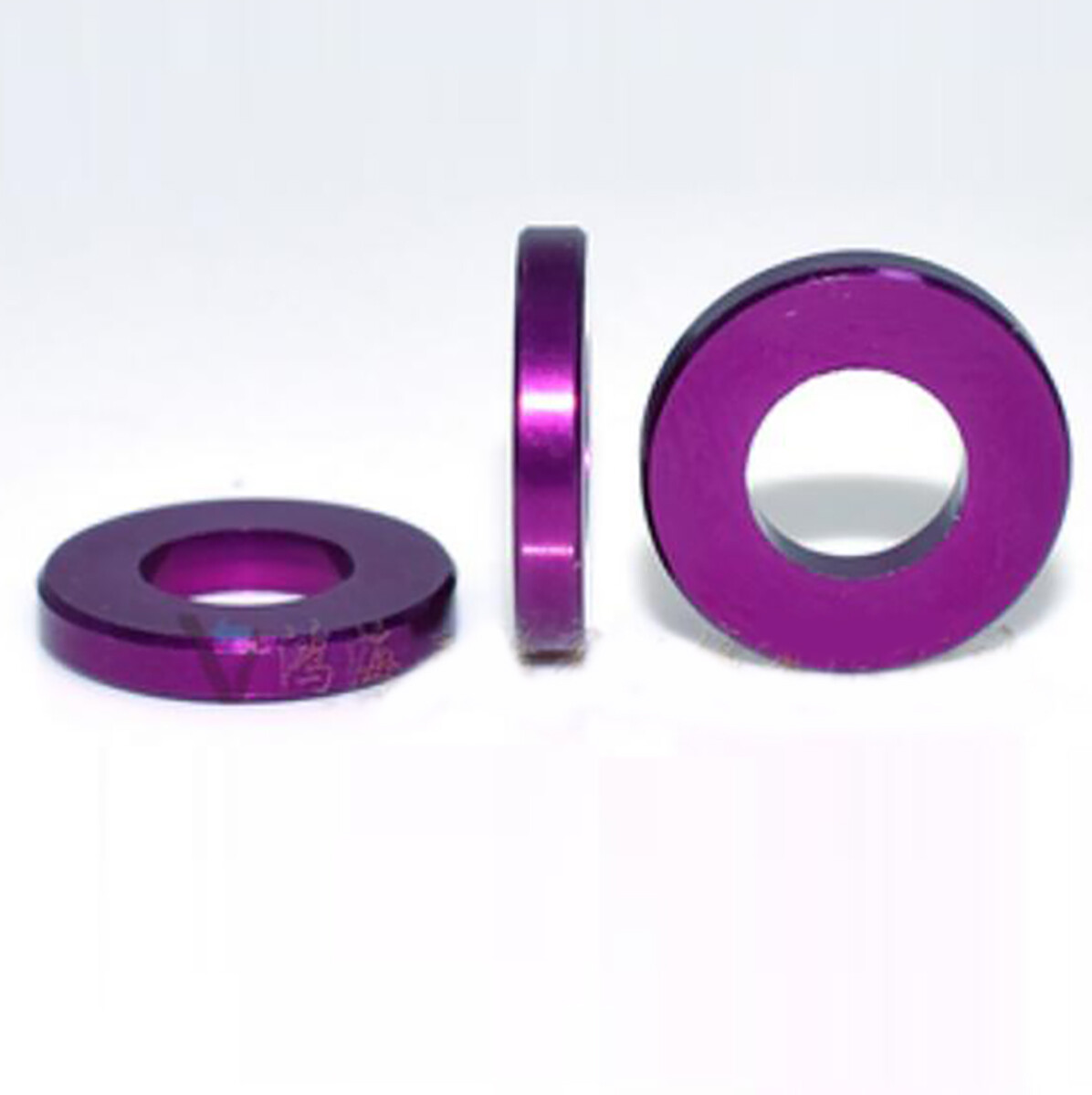 Aluminum Alloy Flat Washers Gasket Discs Inner Ø3mm * Outer Ø6mm Multi-Colors