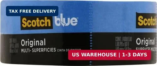 ScotchBlue Original Multi-Surface Painters Tape, 2 Inch Wide (1.88 in. x 60 Yds)