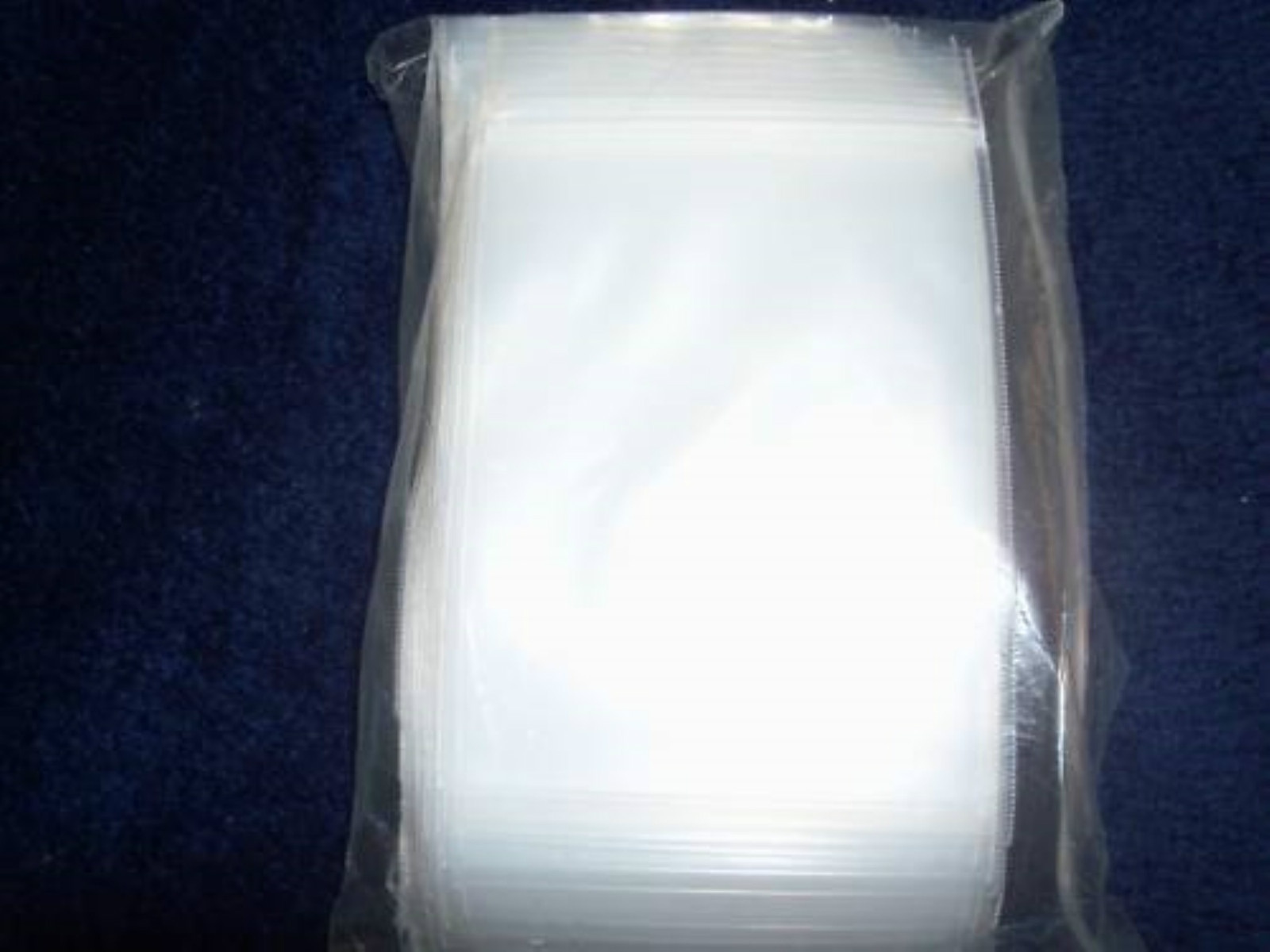100 5″x7″ small reclosable zip bags 4mil HEAVYDUTY