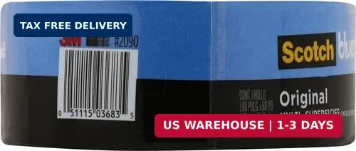 ScotchBlue Original Multi-Surface Painters Tape, 2 Inch Wide (1.88 in. x 60 Yds)