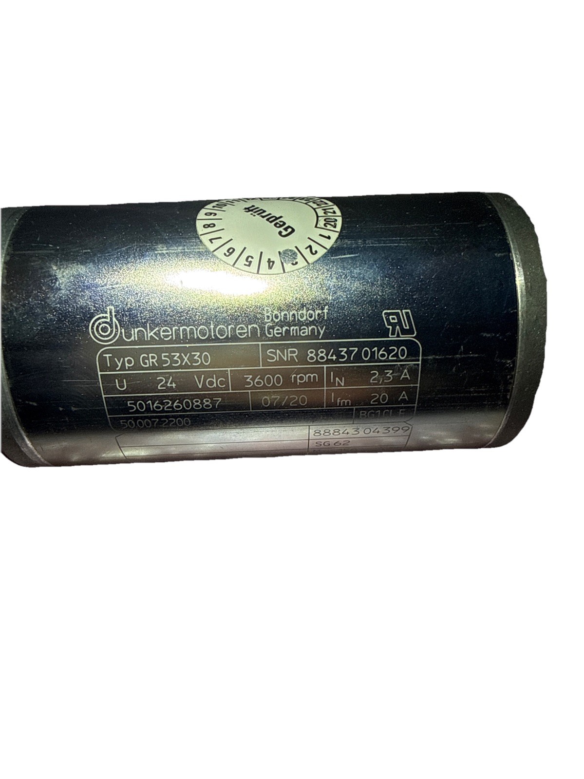Motor GR53x30 DC 12V Brushless Motor