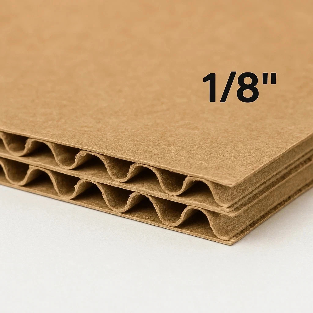 100 – 7.5″ x 7.5″ Corrugated Filler insert Pads 45 RPM For 7″ Record Mailers