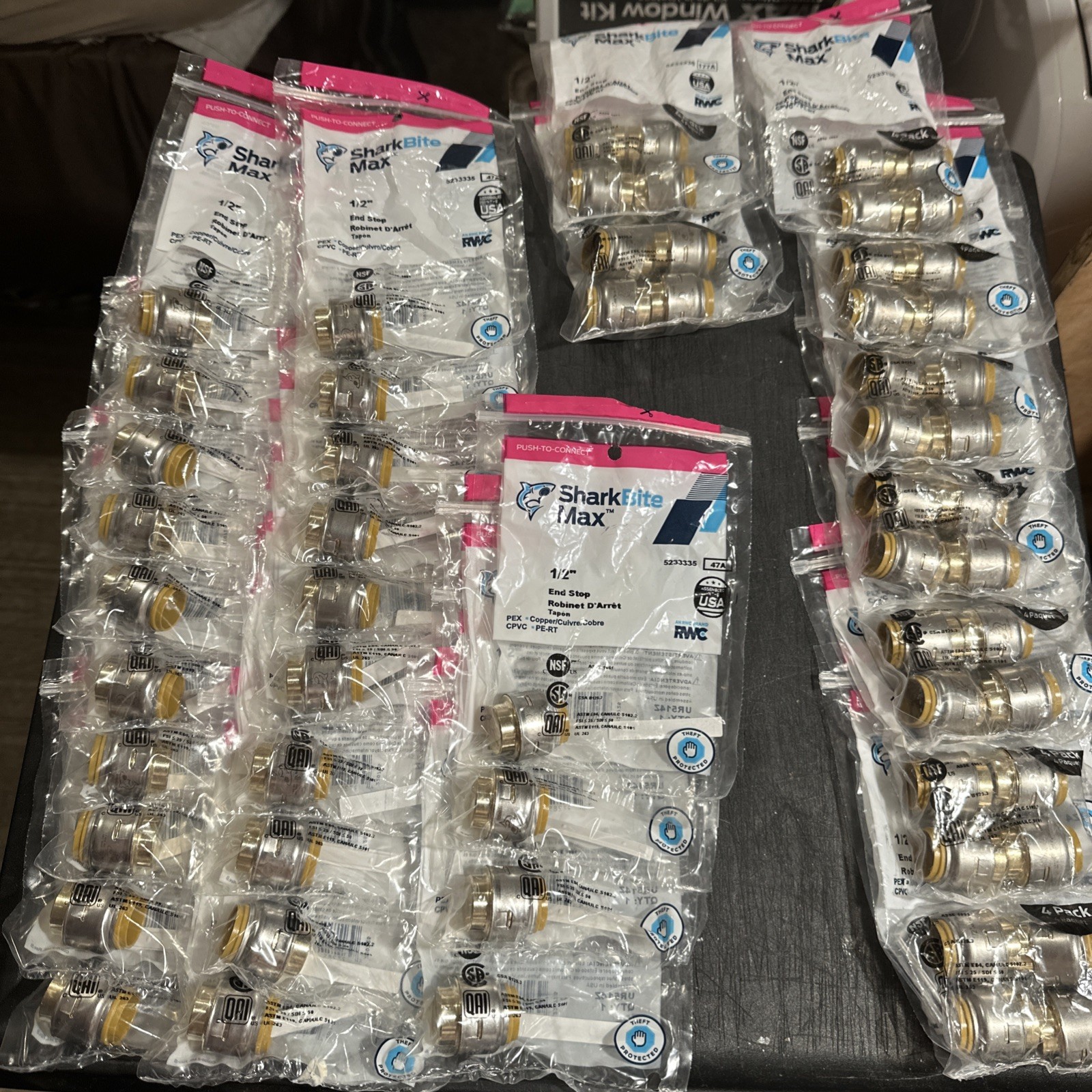 60 Sharkbite Max Push To Connect 1/2” End Stop New Sealed (333)
