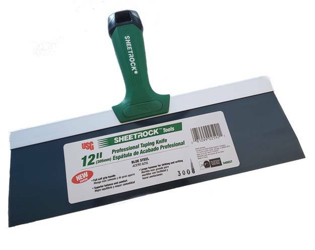 USG Sheetrock Pro Drywall Taping Knife Set 6-10-12″ Blue Steel Matrix Style Grip