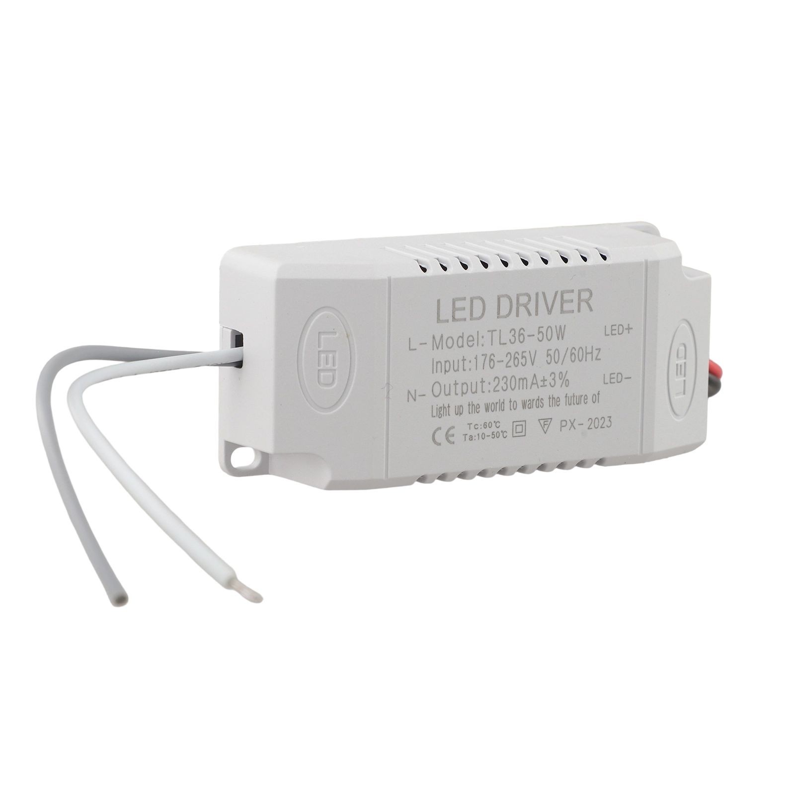 LED Driver Constant Current Home Improvement -20～50℃ 36-50W Power Height 24mm