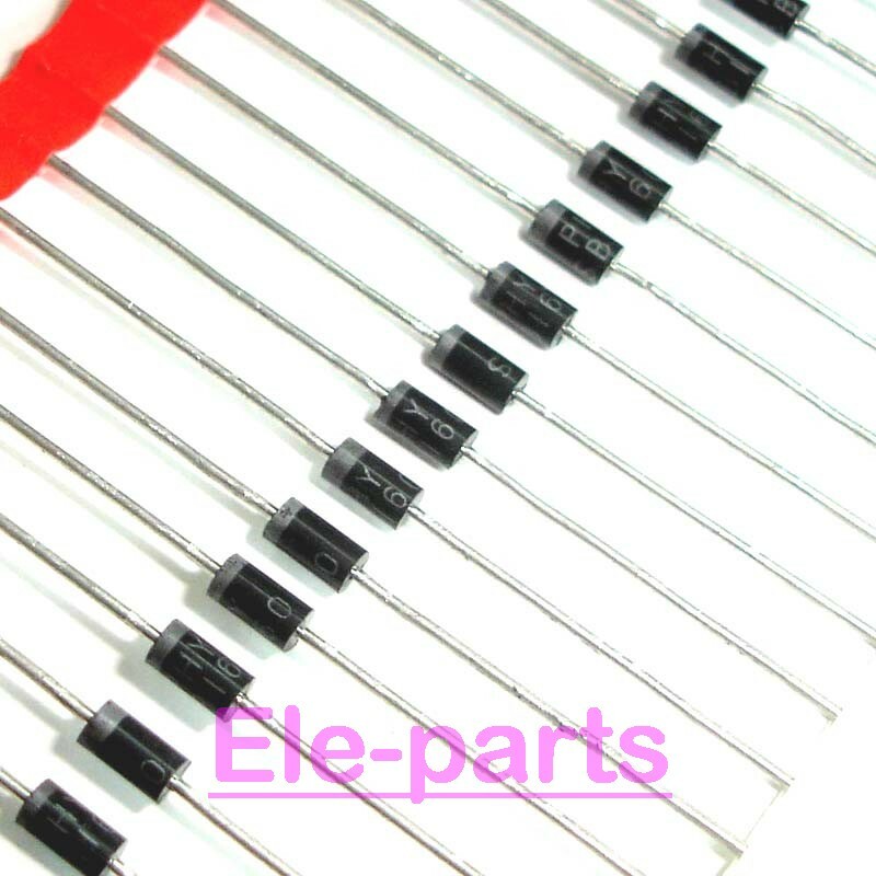 500 PCS SB160 DO-41 1.0A Schottky Barrier Rectifier Diodes Chip