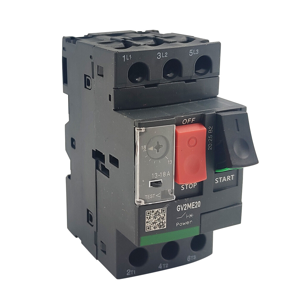 GV2ME20 Motor circuit breaker Deca 13A to 18A Manual Motor Starter Button NEW
