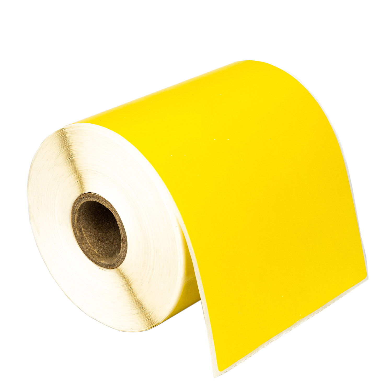 ZEBRA 4×6 COLOR (4″ x 6″) YELLOW Direct Thermal Labels – 1″ Core – (1) Roll/250