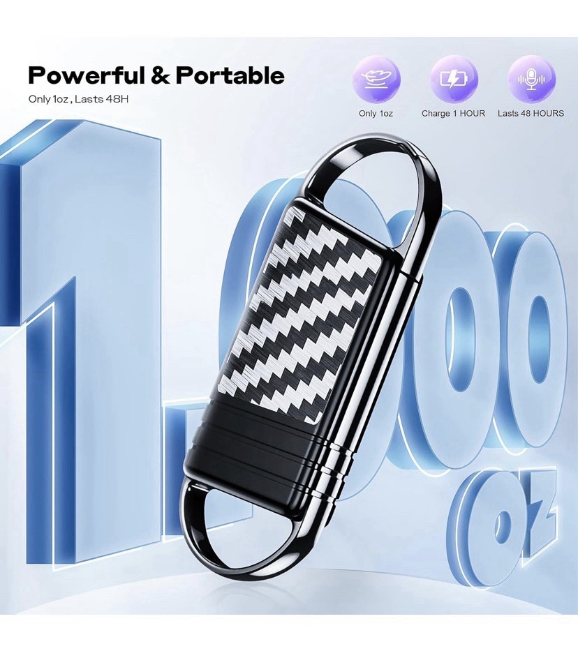 64GB Digital Voice Recorder