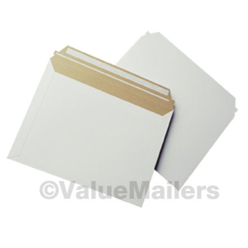 1000 – 12.5×9.5 LIGHTWEIGHT PAPERBOARD DOCUMENT PHOTO MAILERS STAY FLAT