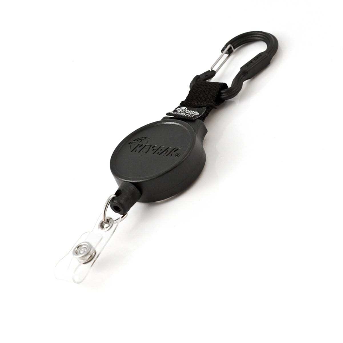 Key-Bak #6CID Retractable Carabiner ID Card Badge Reel