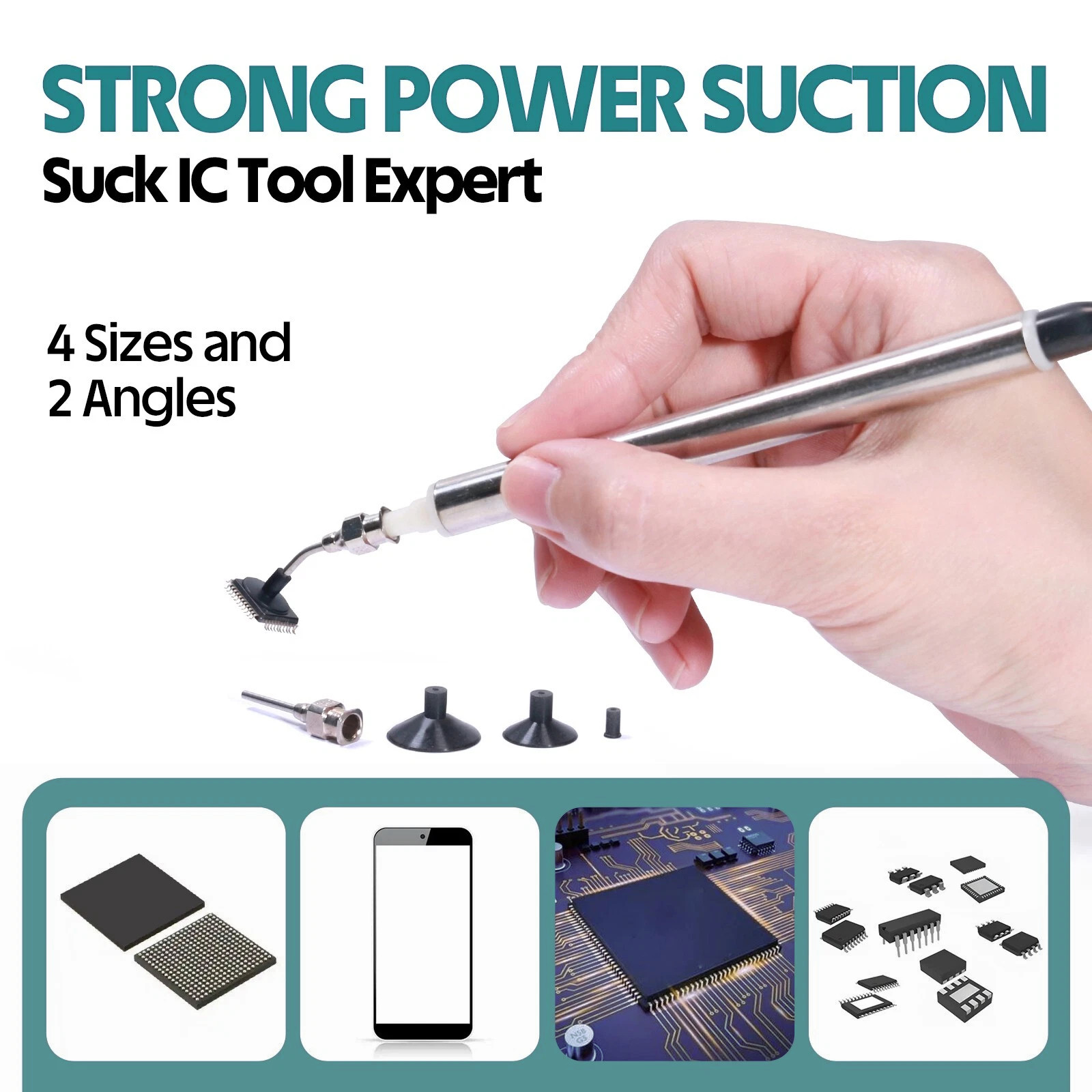YIHUA 948-II Desoldering Suction Gun Heat Air Gun Soldering Iron Rework Station
