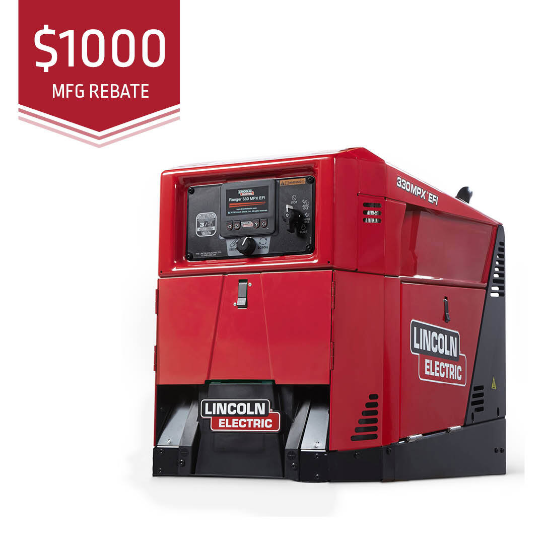 Lincoln Ranger 330MPX EFI Engine Welder Generator K4779-1