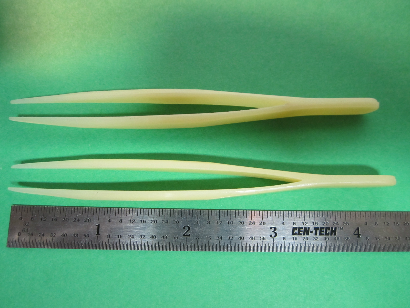 LOT 2 EA SWISS PLASTIC TWEEZER RUBIS SWITZERLAND CHEMICAL RESISTANCE BIN#A4-02