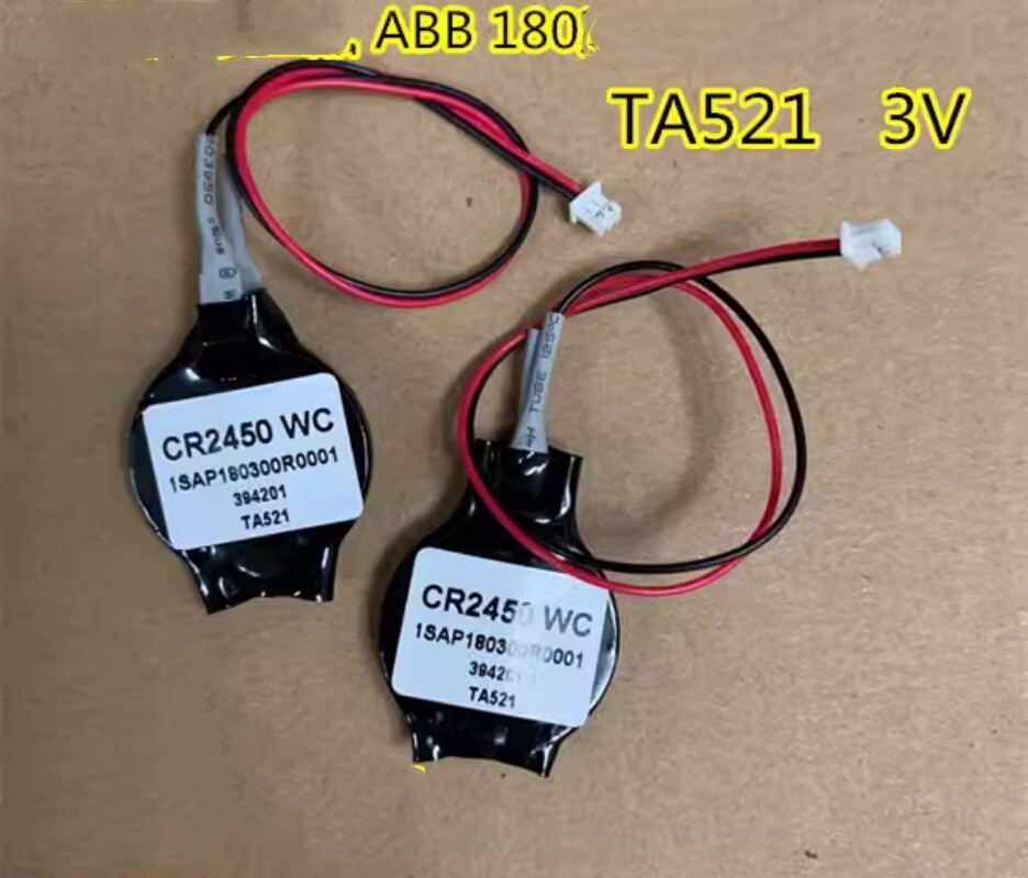 1pcs CR2450WC ABB TA521 3V battery 1SAP180300R0001 ABB 180 PLC special battery