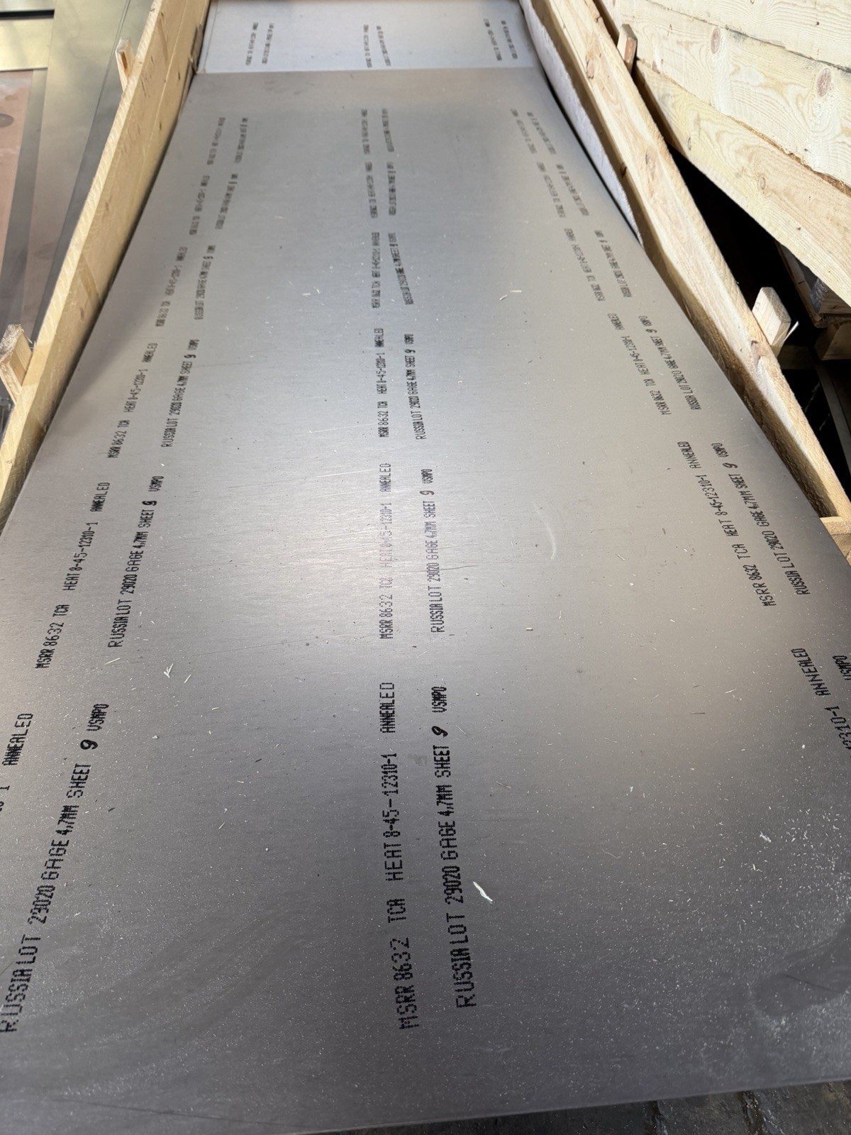 Titanium Sheet 6AL4V 6″ x 12″ x .185″