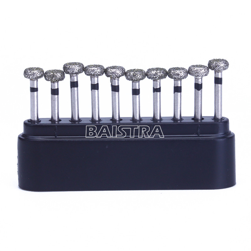 100Pc AZDENT Dental Diamond Polish Burs Super Coarse FG for High Speed Handpiece