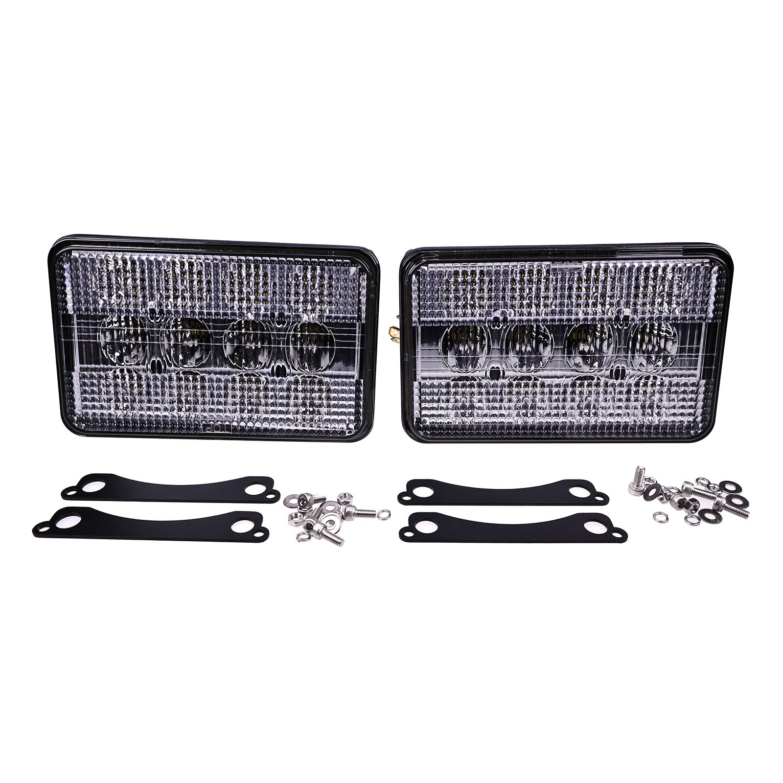 2X LED Headlight AL75338 for John Deere 5105 5210 5510 6010 6205 6310 6400 7200