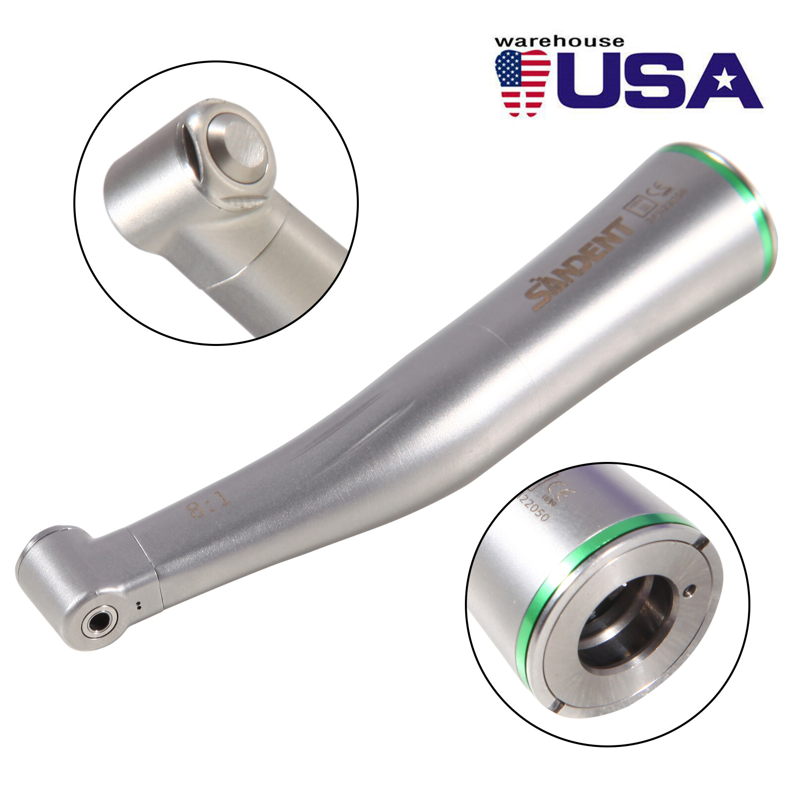 SANDENT Dental 8:1 Endodontic Handpiece Contra Angle Kavo NSK SybronEndo Mini ET
