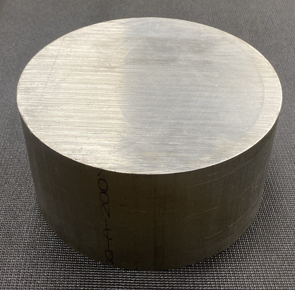 10” Diameter 6061 – T6 Aluminum Round Bar / Rod 10″ x 4.6875” Length