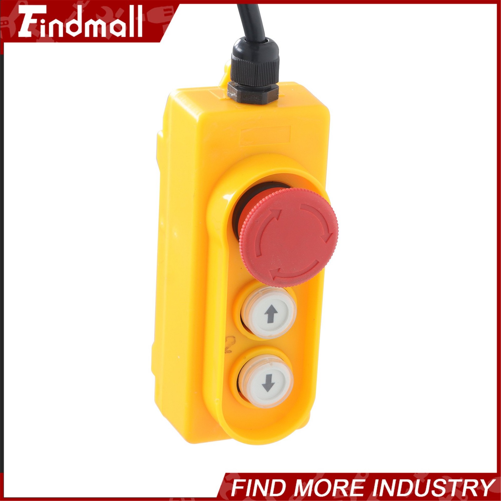 Findmall Electric Hoist 1320lbs Crane Winch with 14FT Wired Remote Control 110V